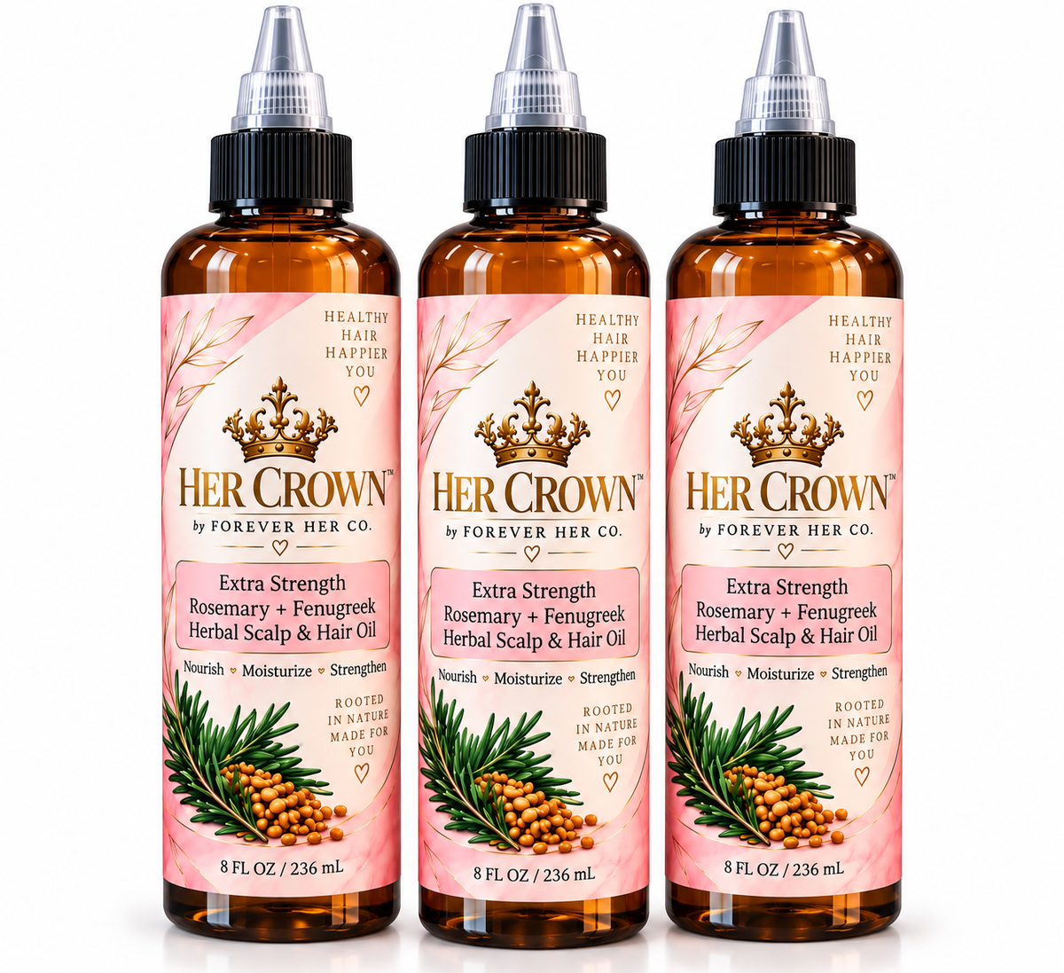 Preorder- HER CROWN Extra Strength Hair & Scalp Oil